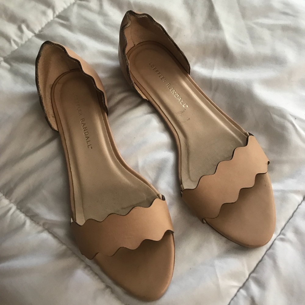 Loeffler Randall slide on sandals size 6